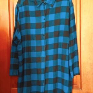 Ladies Flannel Dress/Long Tunic